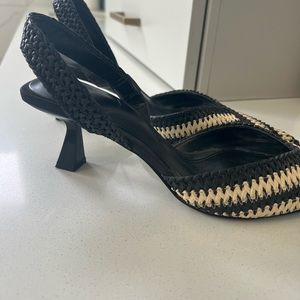 Zara sling back heel